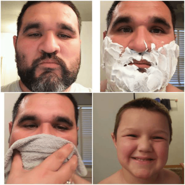 every time I shave off my beard Owned.com.